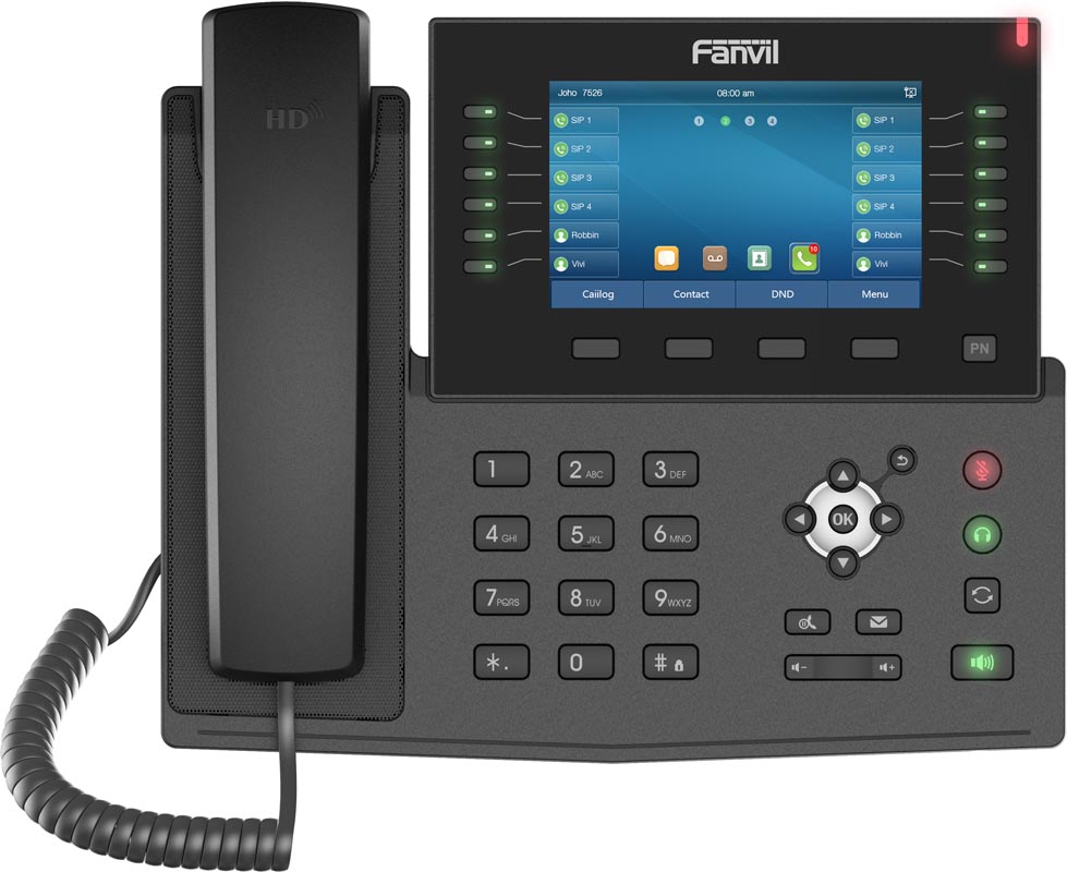 Fanvil IP Telefon X7C schwarz